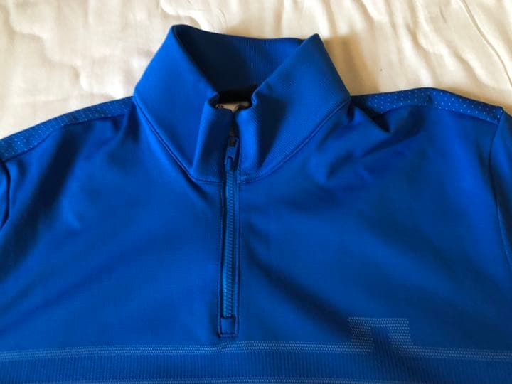ジェイリンドバーグ　ハーフジップ　ブルー　新品