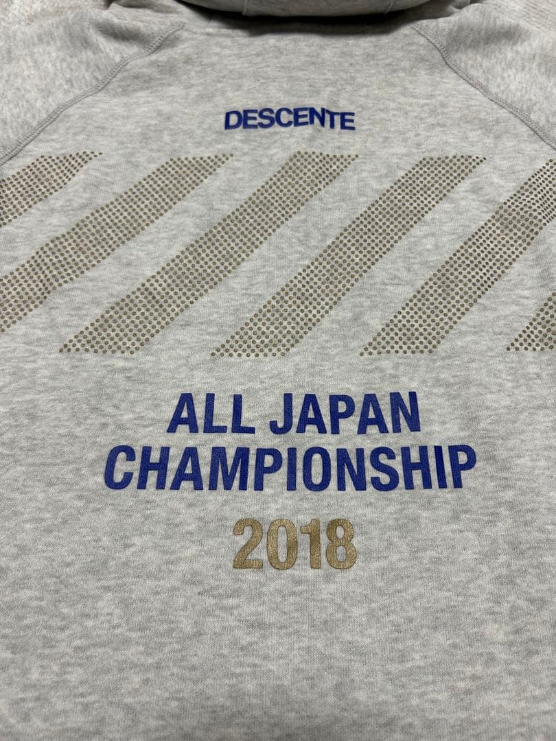【希少品】国体 DESCENTE デサント パーカー 2018国体パーカー