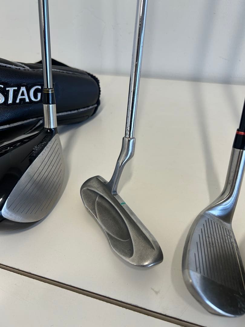 シルバースコット845sゴルフクラブセット一式。Srixon ゴルフバッグ