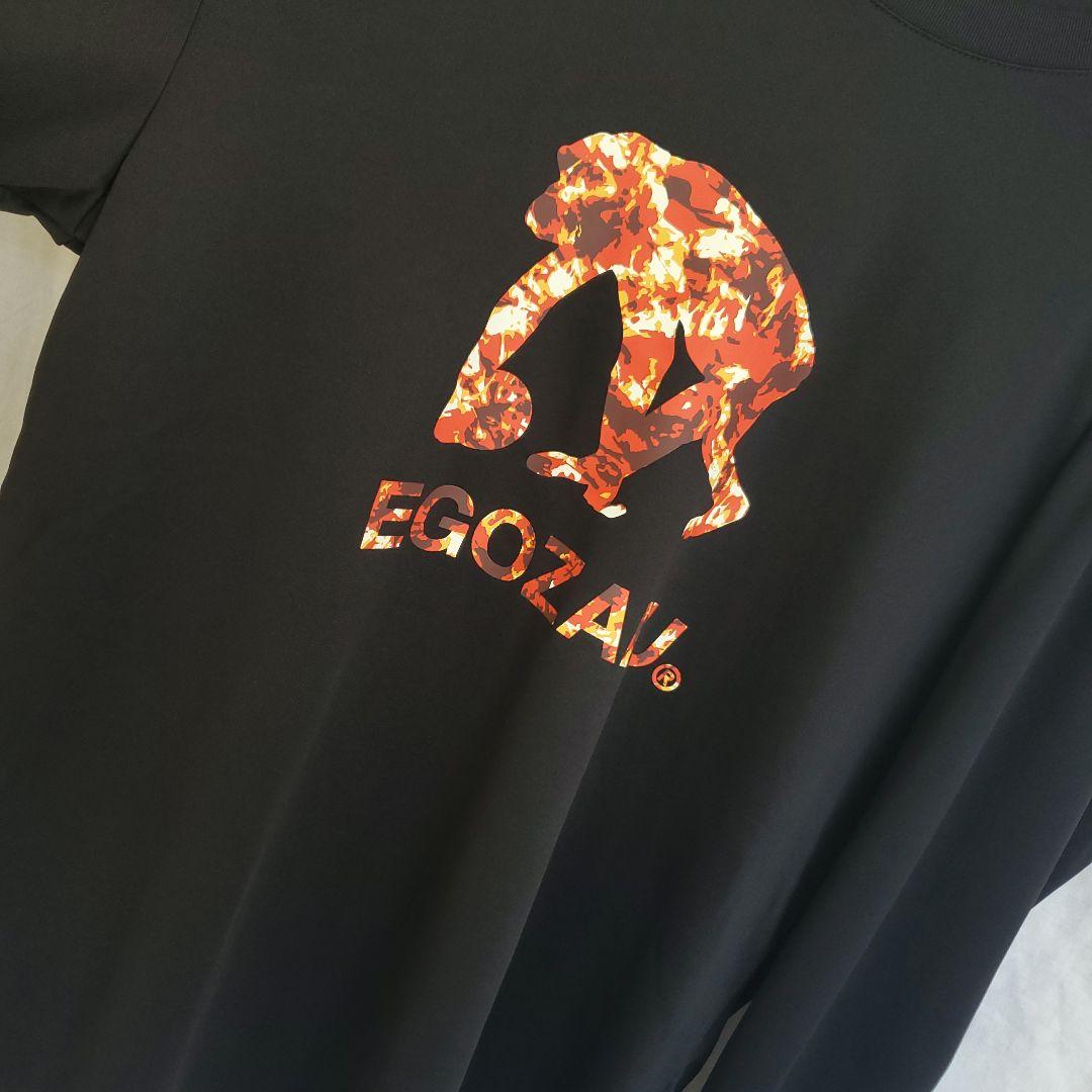 EGOZARU　エゴザル　ロンT　長袖　　バスケ ゴリラ ロゴ ブラック