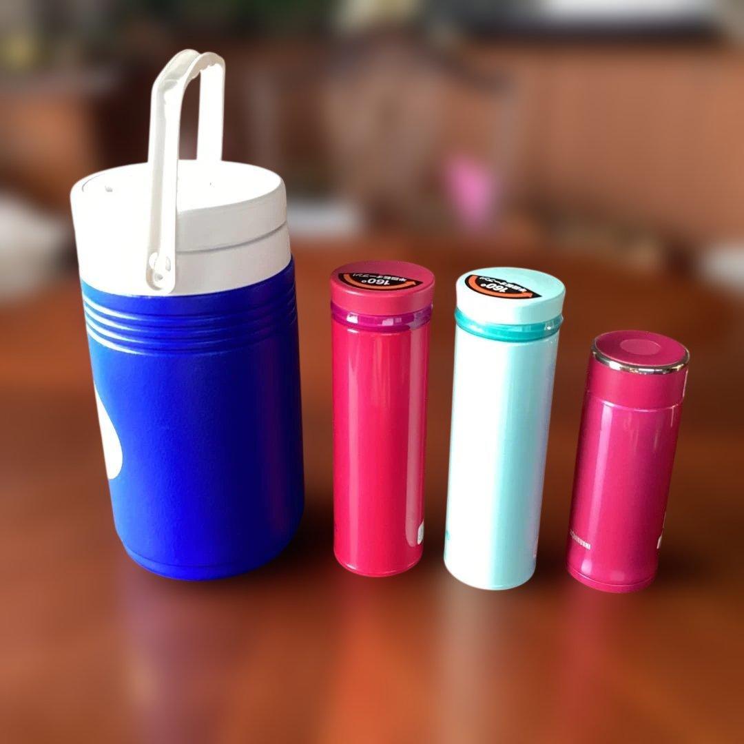 《サーモスス&象印ステンレスボトル》《コールマン2／1GALLON JUG》