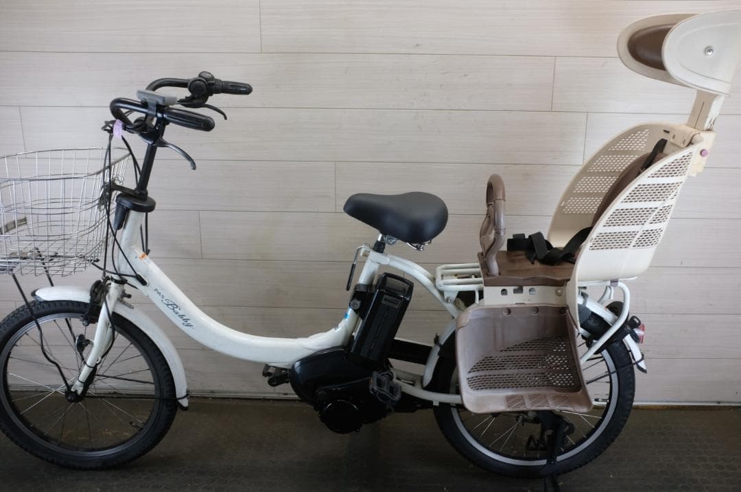電動自転車ヤマハPAS　Babby20インチ3段12.8Ah（4点灯）充電器あり