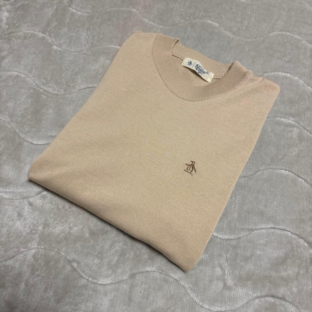新品　公式 ペンギン バイ マンシングウェア モックネック ニット L