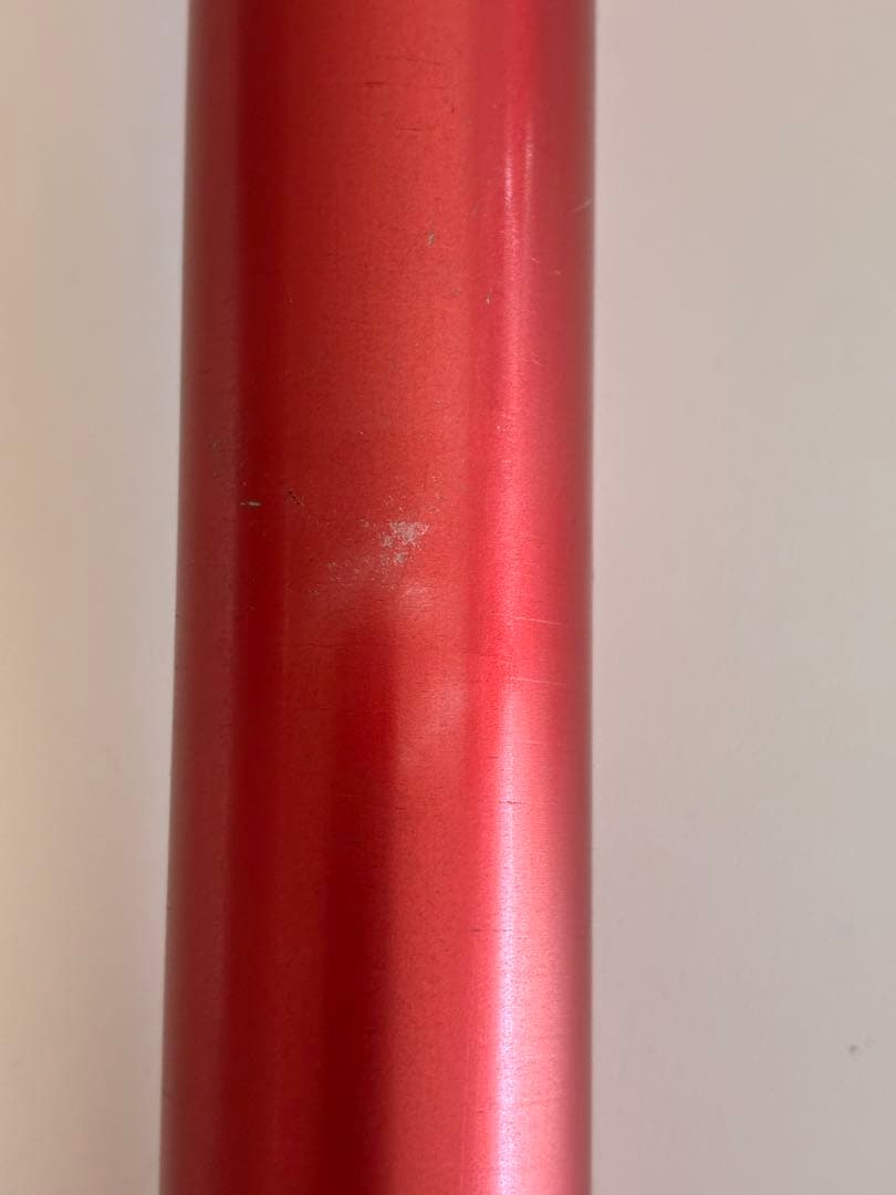 中古 paul シートポスト 27.2mm red キズあり