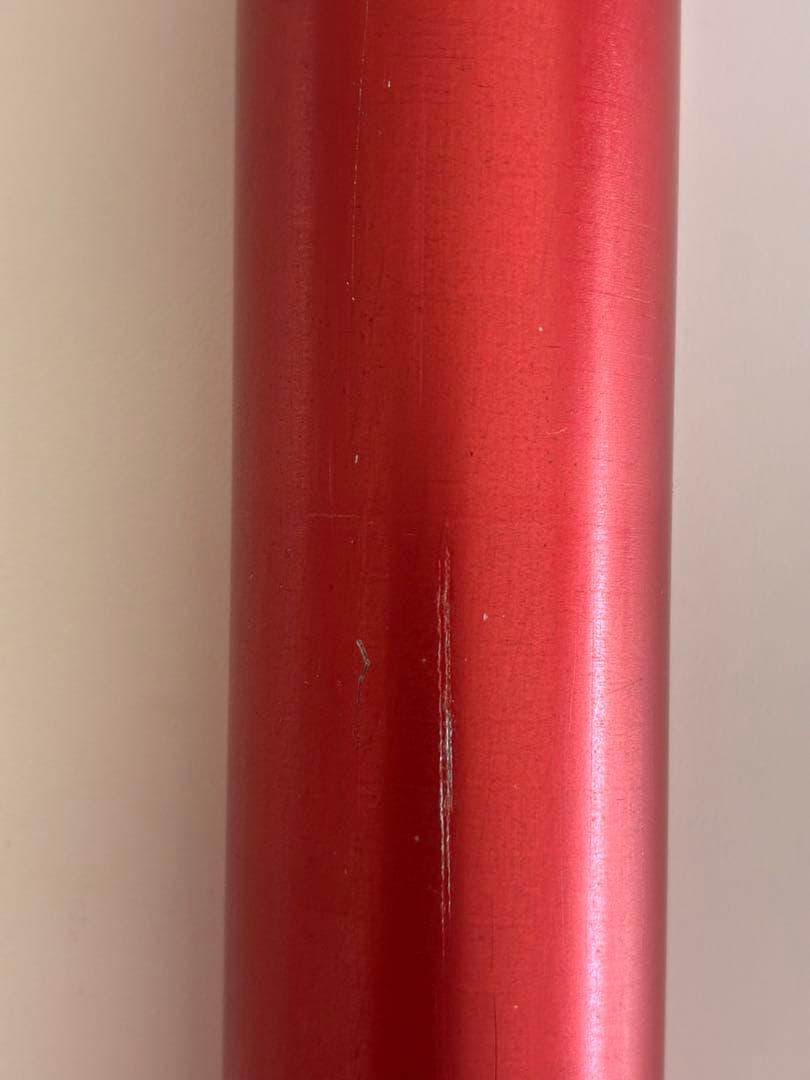 中古 paul シートポスト 27.2mm red キズあり