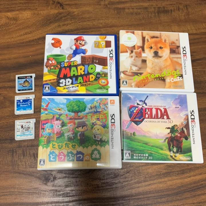 3DS専用ソフトセット売り 7本セット