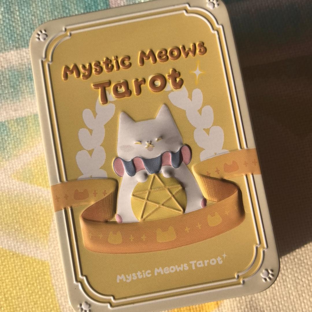 【正規品タロットカード】レア✨クラウドファンディング完売✨魔法の猫たちのカード