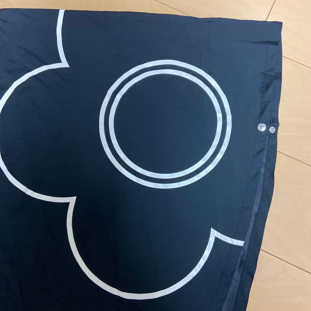 Mary Quant マリークワント 日本製 レインポンチョ ブラック 黒