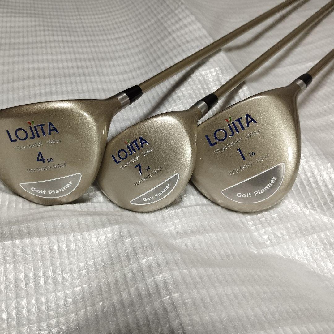 大人気　レディース　LOJITA GOLF PLANNET 9本セット 　右利き
