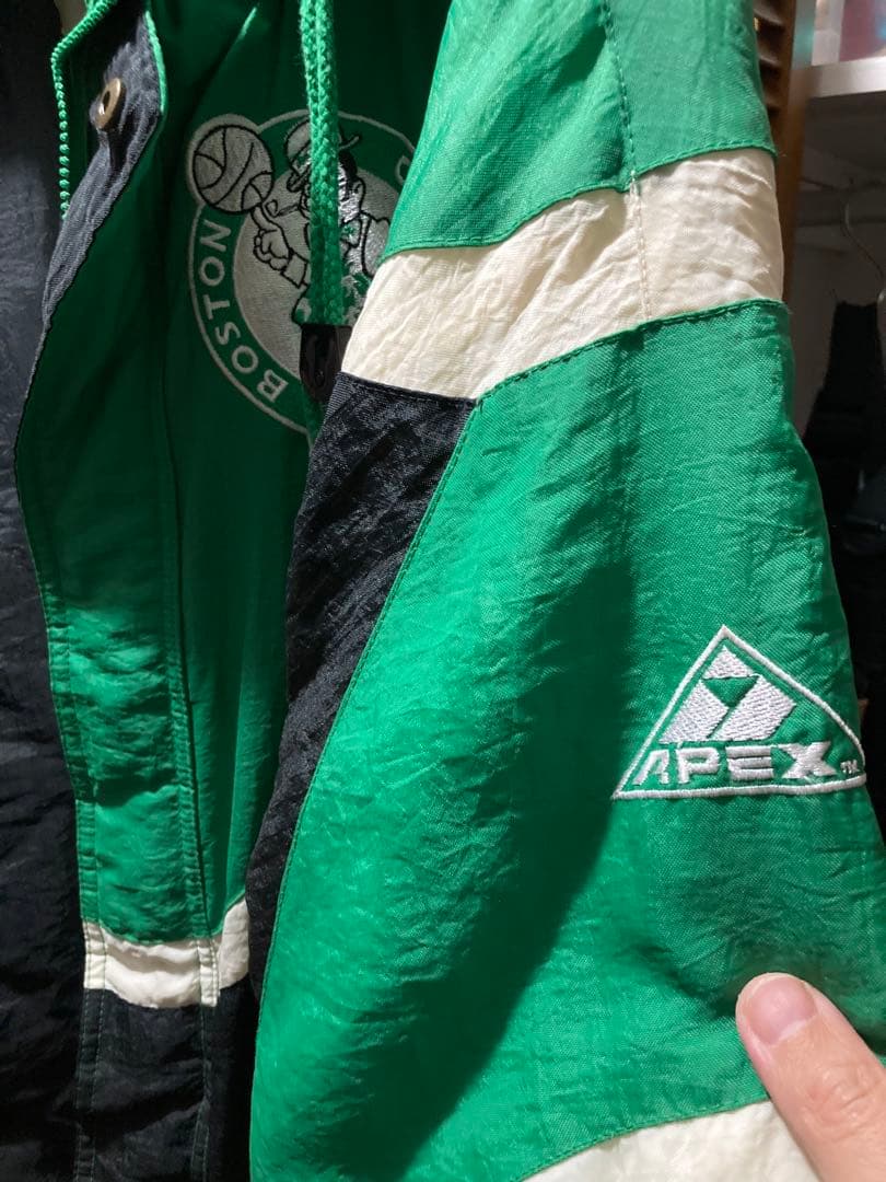 90年代 APEX ONE NBA 中綿ジャケット ボストン・セルティックス