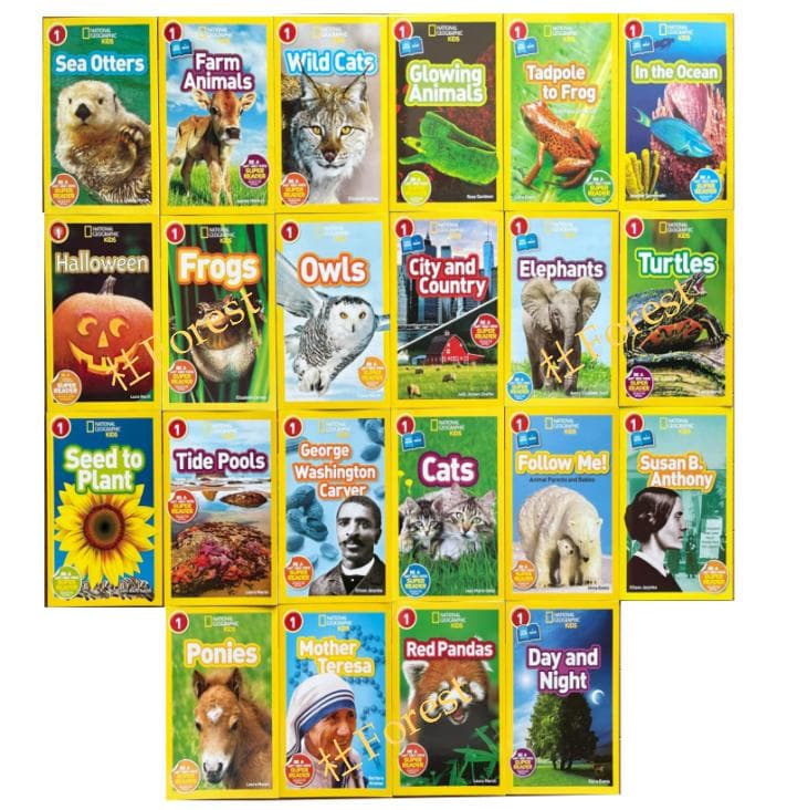 新品 National Geographic Kids 1 絵本46冊 音源付