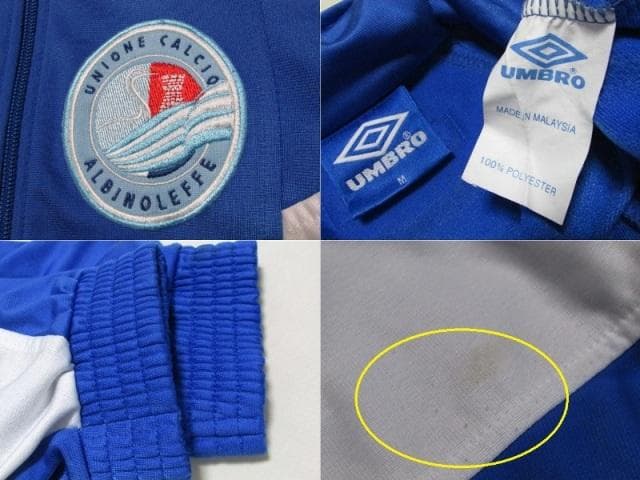 【激レア】選手支給品 アルビーノレッフェ 1990年代？ ヴィンテージジャージ