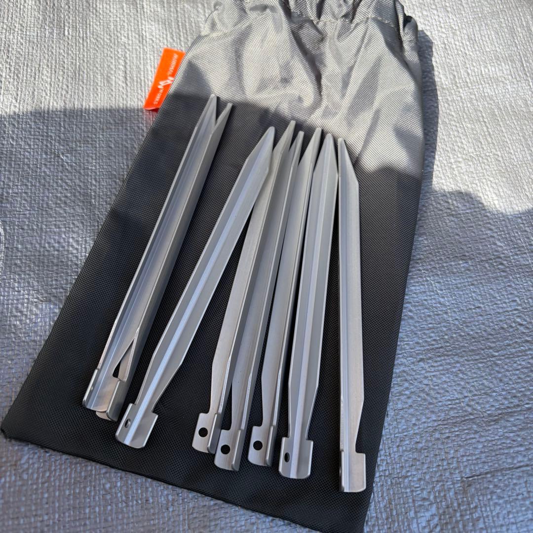 MINIMAL WORKS SHELTER GH CHARCOAL セット