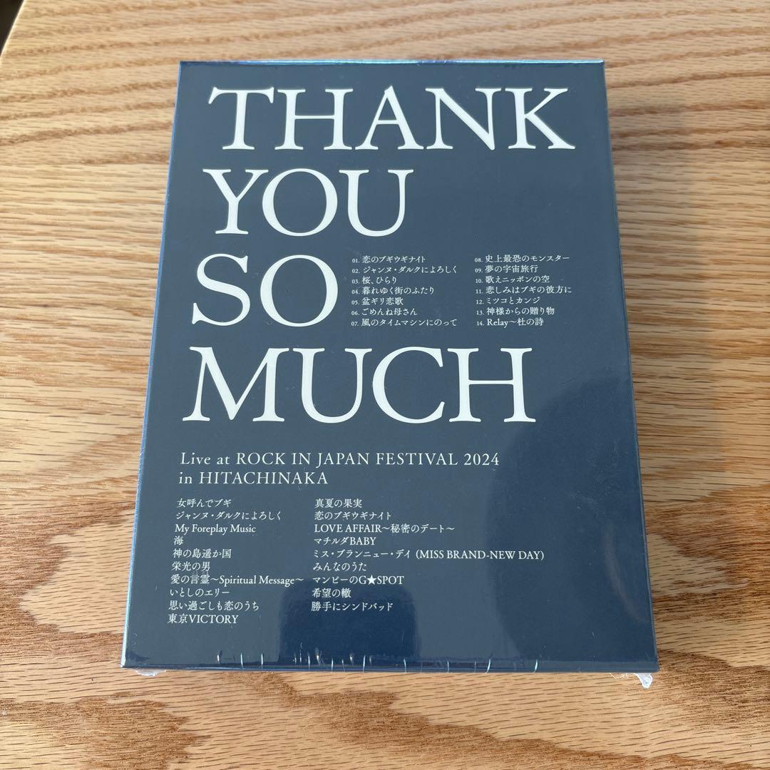 新品 サザンオールスターズTHANK YOU SO MUCH 完全生産限定盤A