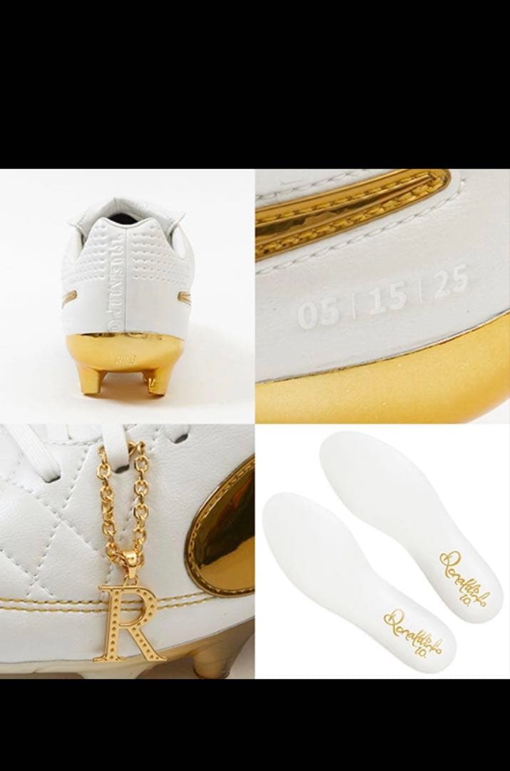 Ronaldinho × Nike Tiempo Legend FG 25.5