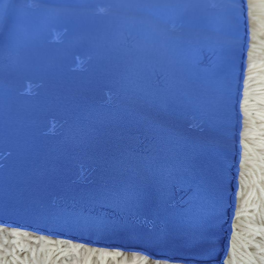 【良品】LOUISVUITTON ルイヴィトン モノグラム ハンカチ