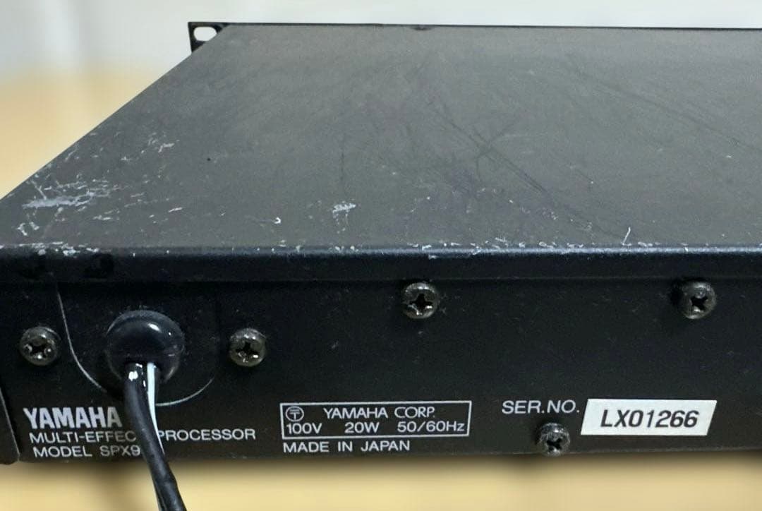 中古Yamaha SPX990 動作確認済み