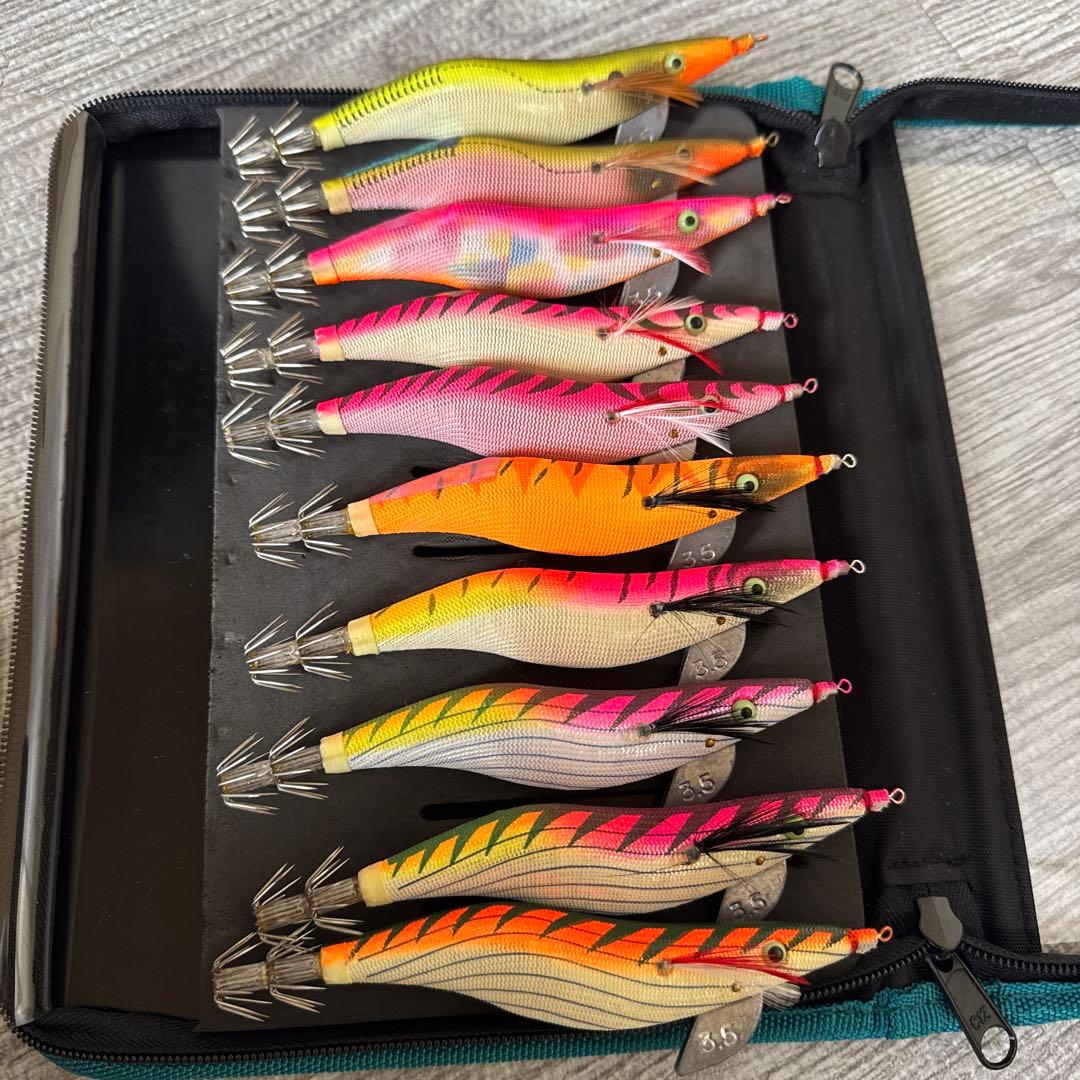 YO-ZURI アオリーQ 3.5号 超美品10本セット 値下げしました