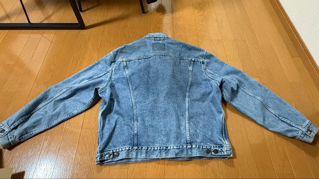 【古着】Levi's デニムジャケット XXLサイズ ライトブルー