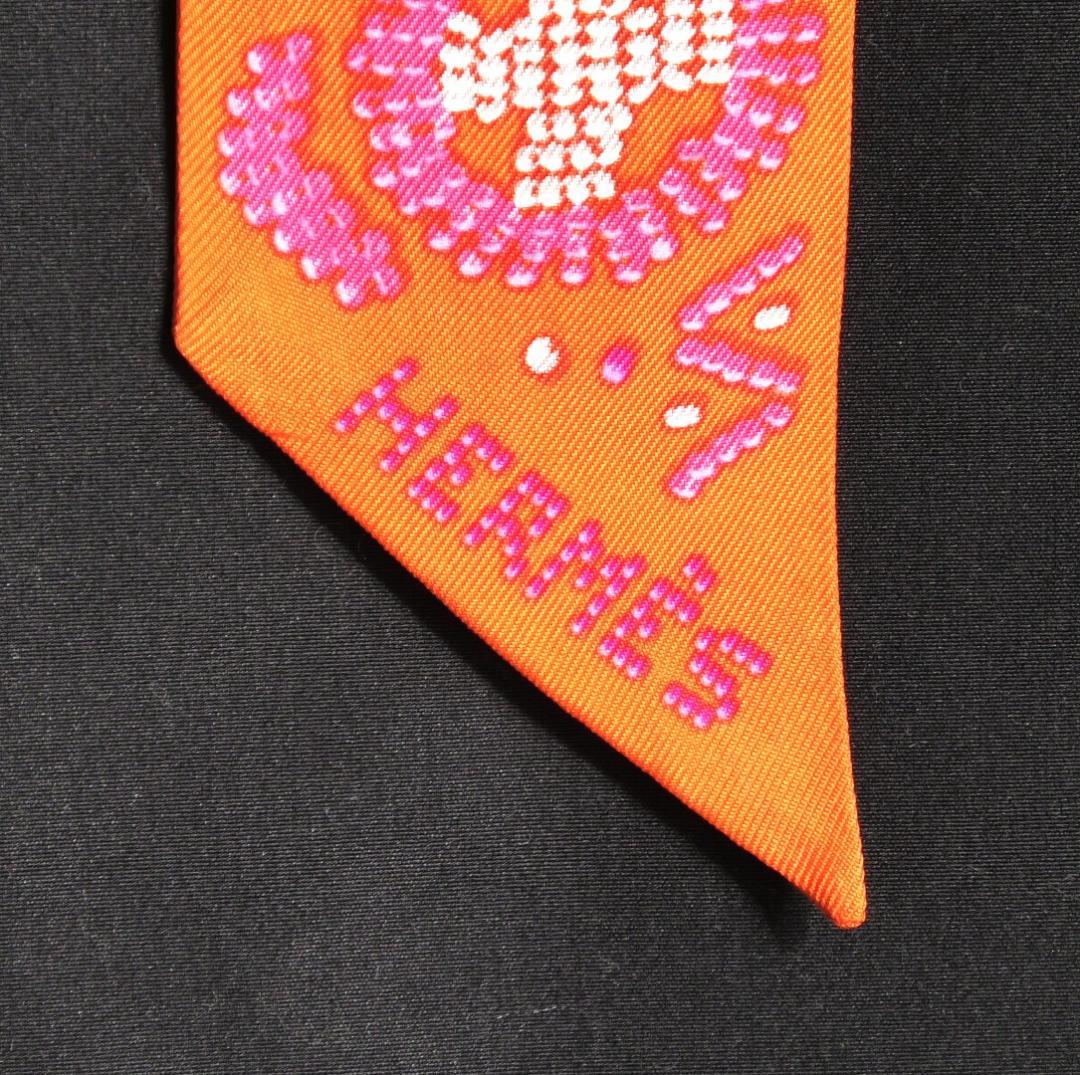 HERMES エルメス　スカーフ　ツイリー　D574
