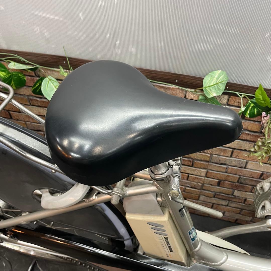 【14】電動自転車 ブリヂストン Assista シルバー 26インチ