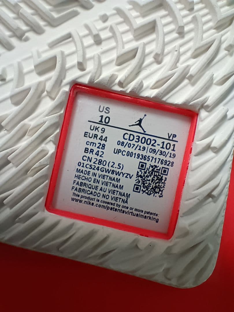 i*5様 新品未使用タグ箱付 NIKE JORDAN WHY NOT ZERO.