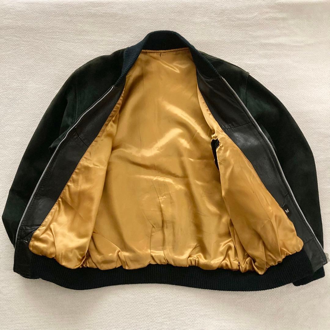 60s 70s レザー ジャケット ビンテージ ヴィンテージ スエード 本革