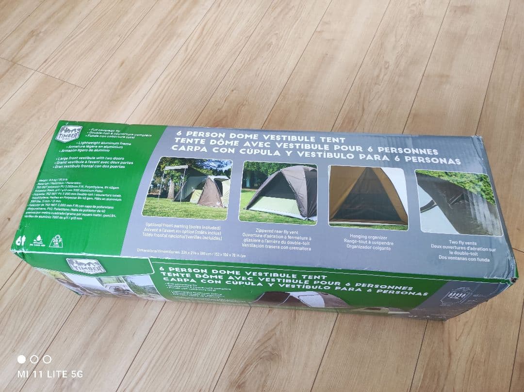 Costco　コストコ　ティンバーリッジ　６人用　 ドーム型 テント