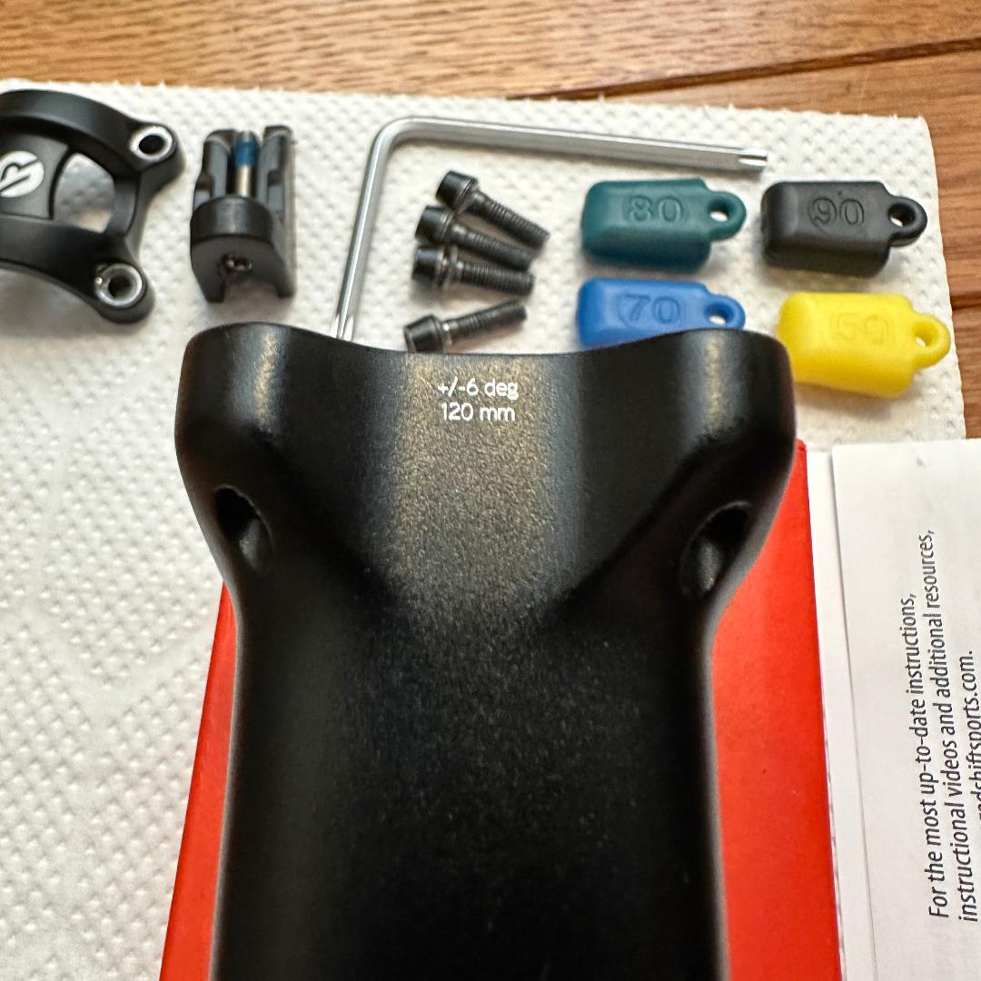 REDSHIFT ShockStop Stem 1-1/4 120mm ±6°