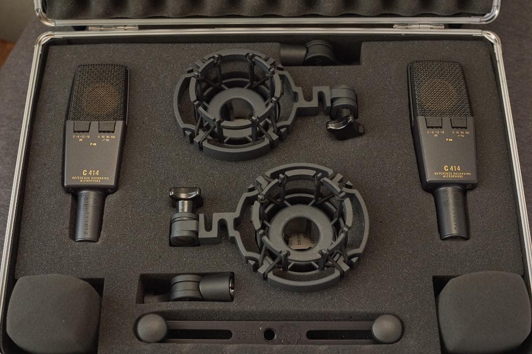 AKG C414 XLII STEREO SET コンデンサーマイク