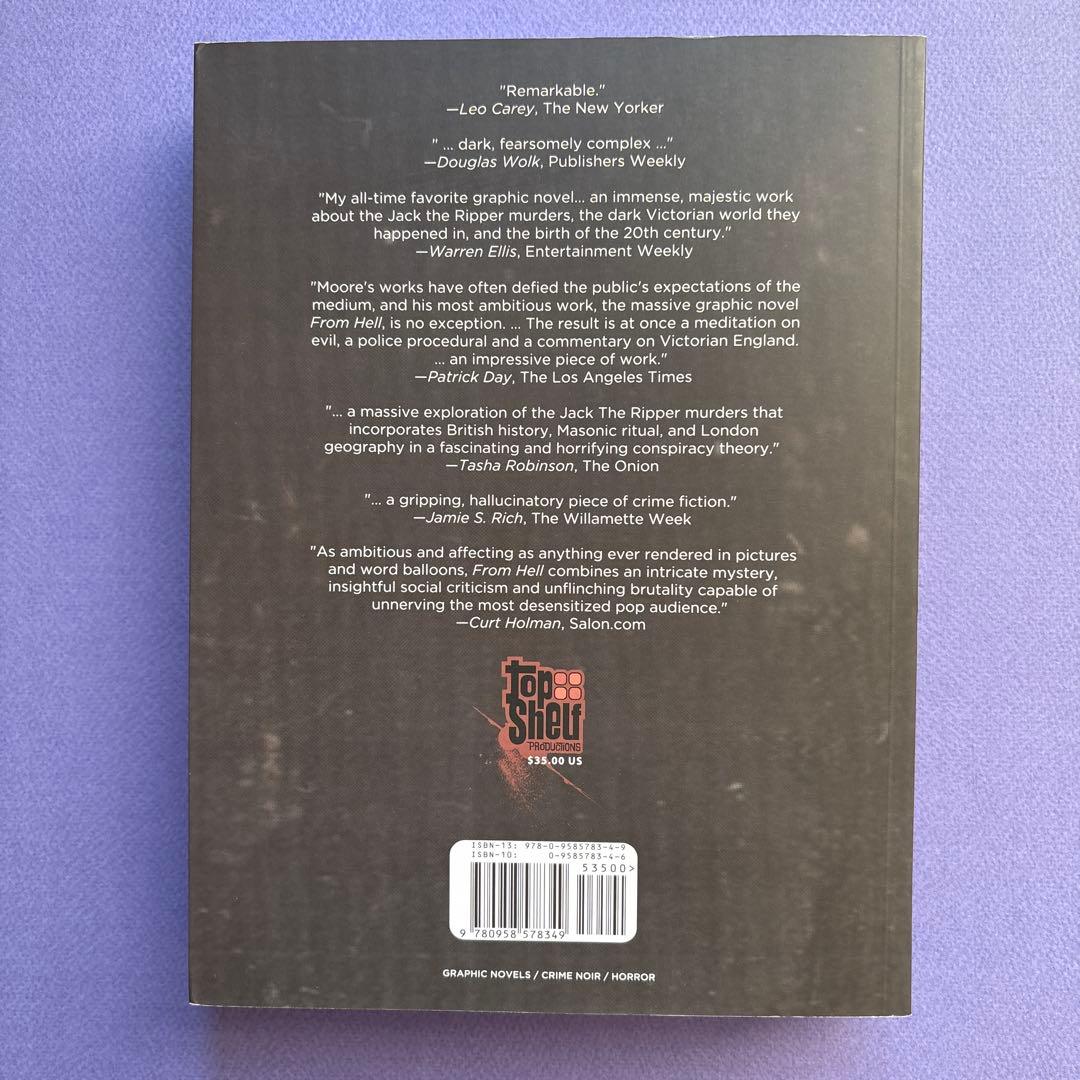 洋書 FROM HELL - ALAN MOORE & EDDIE CAMPBELL