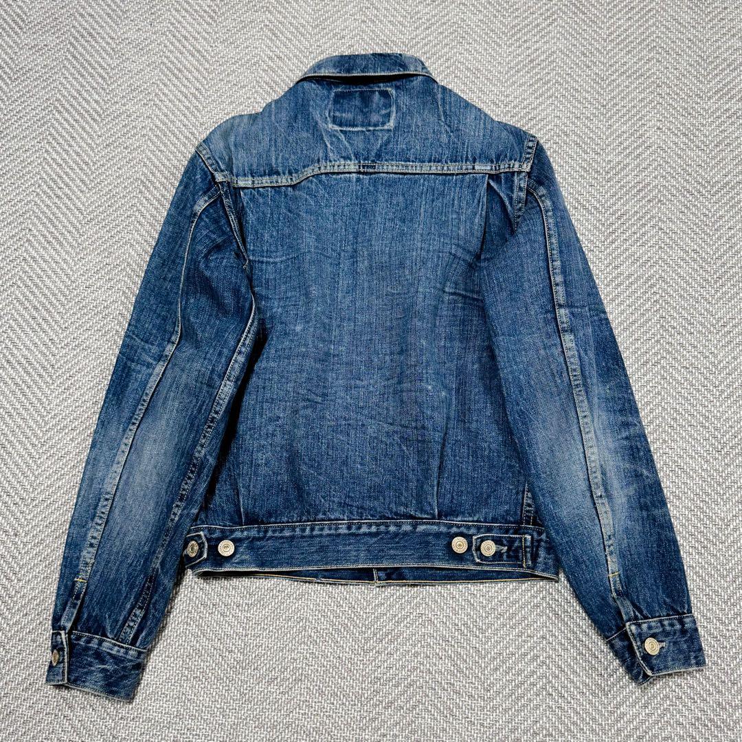 美品 ウェアハウス デニムジャケット セカンドタイプ ユーズドウォッシュ