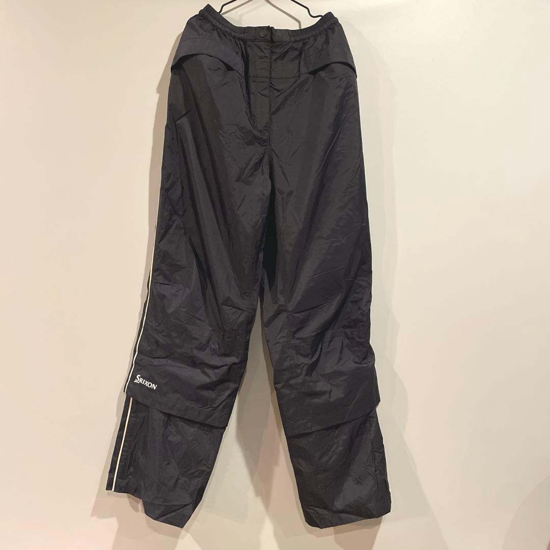 美品☆ SRIXONレインウェア　上下セットアップ　ブラック　Lサイズ