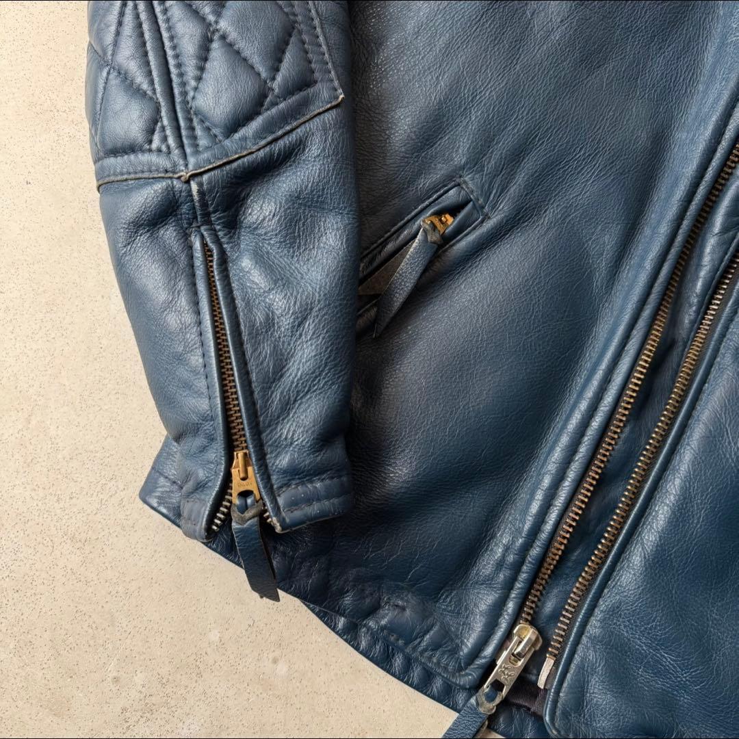 最終価格 Langlitz Leather ネイビー レア カスタムオーダー