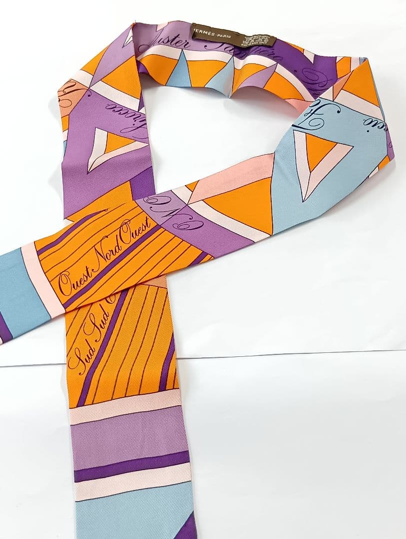 234 HERMES エルメス ツイリー シルク
