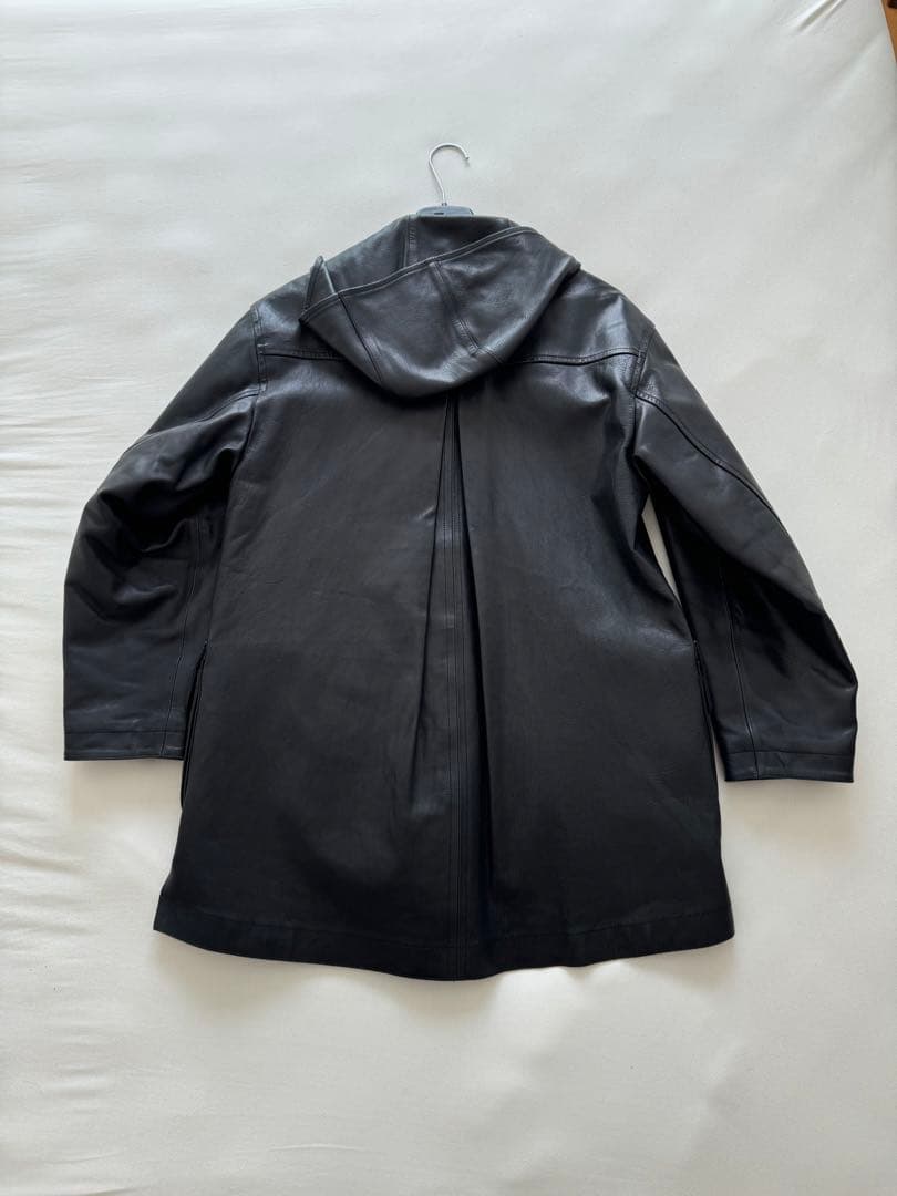 ジャケット・アウター Porter Classic HORSE LEATHER HOOD COAT