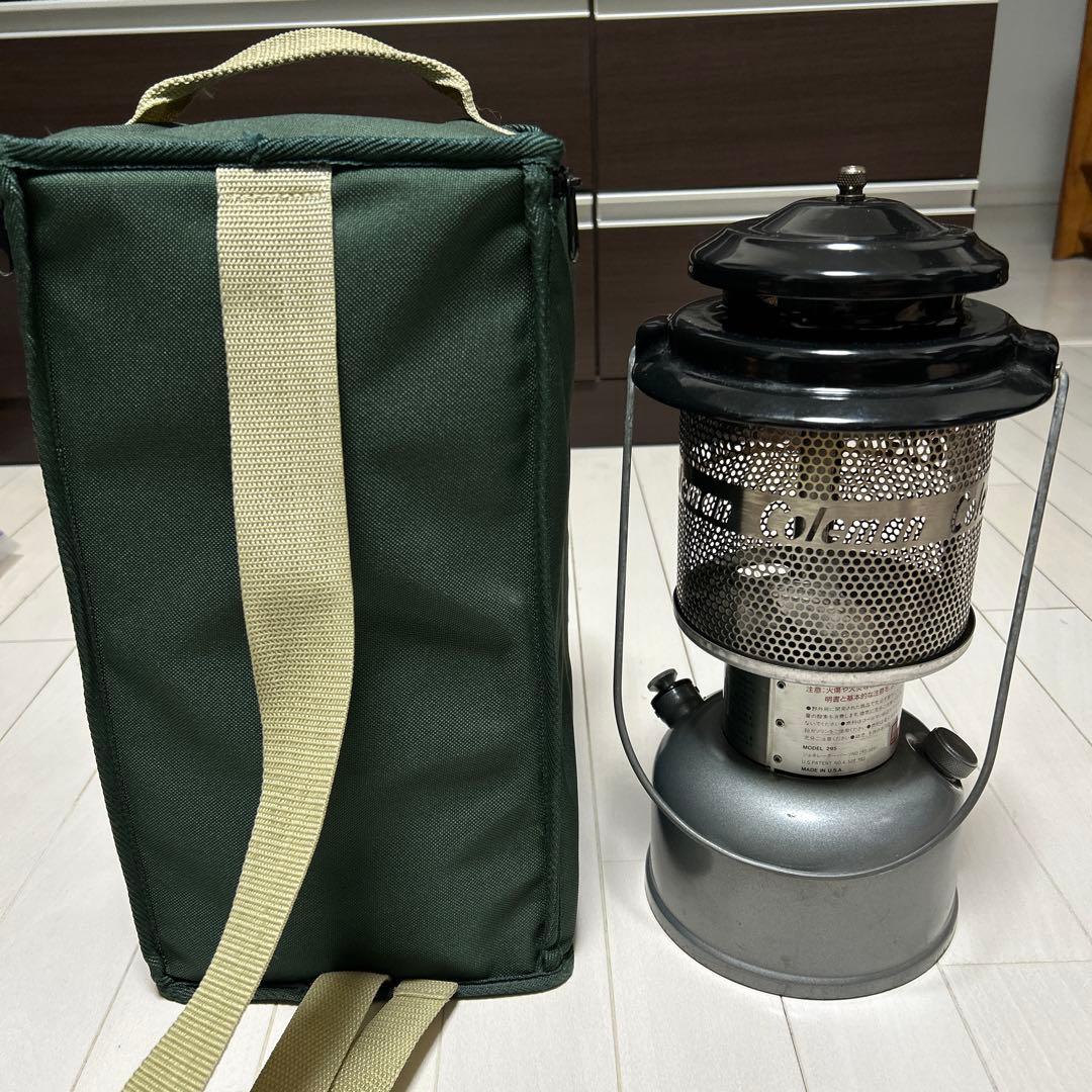 Coleman ランタン メッシュ収納ケース付き　９２年製