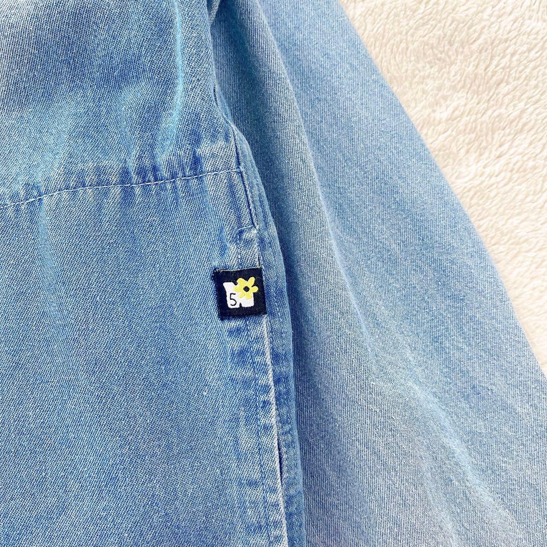 【Naptime.】美品　ナップタイム　デニムプルオーバージャケット　M