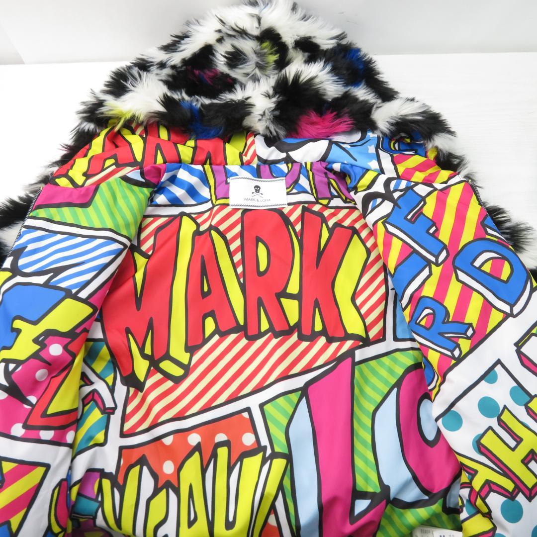 MARK&LONA フード付 ファー ジャケット サイズ36 [M7502]