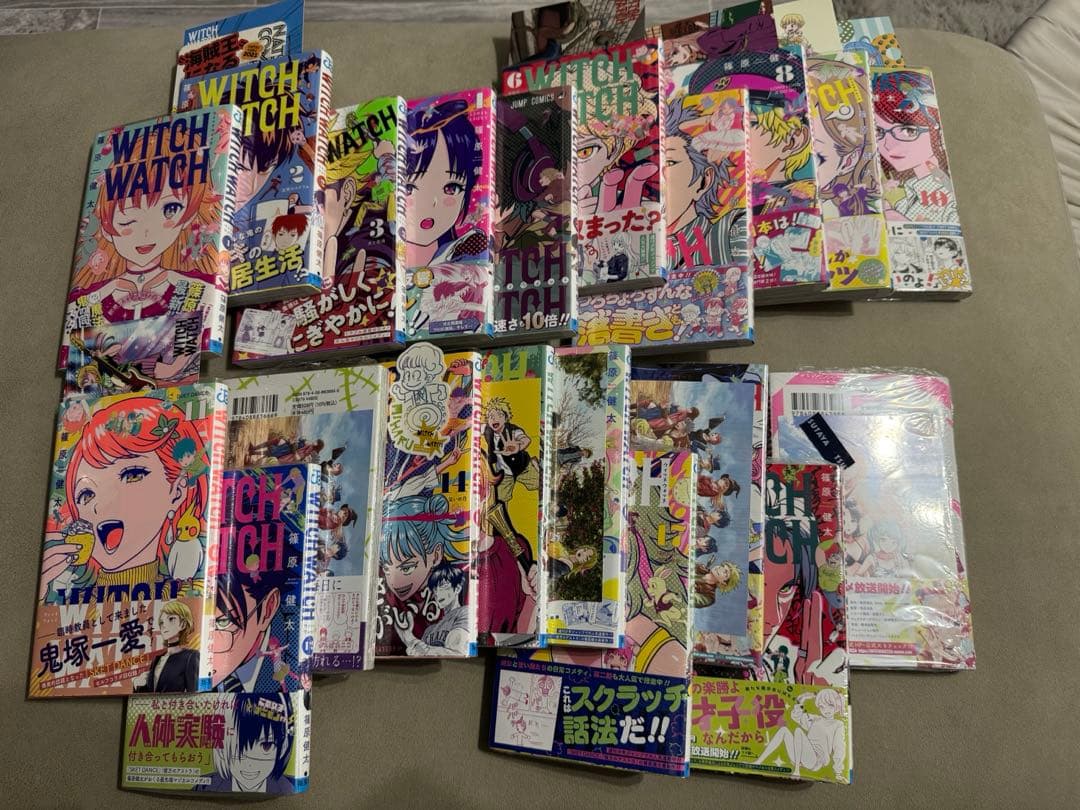 WITCH WATCH ウィッチウォッチ　篠原健太　全巻　初版　帯付き