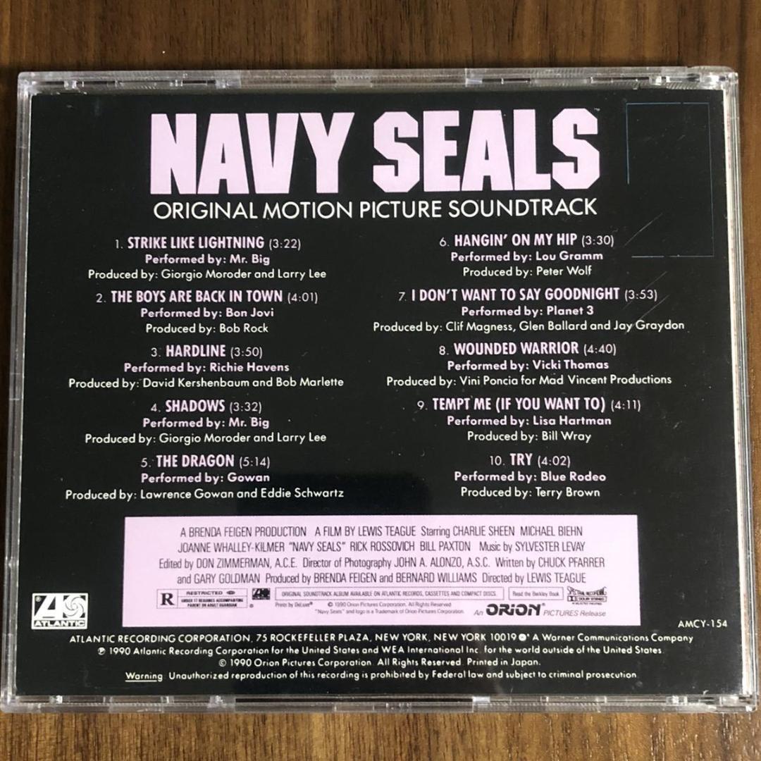 MR.BIG, Bon Jovi参加！帯付き！国内盤！NAVY SEALS