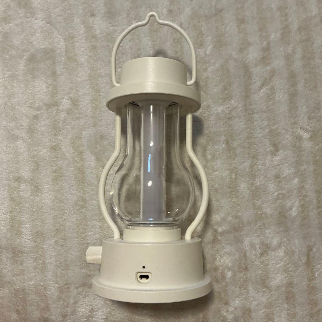 BALMUDA ホワイト ランタン 充電式