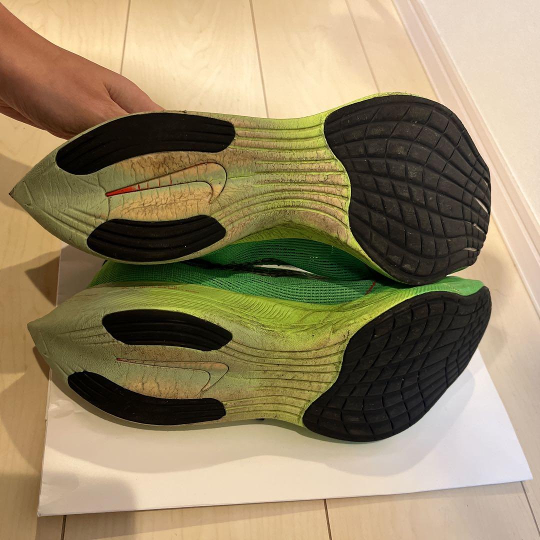 27.5 NIKE zoomx vaporfly next%2ekiden 中古
