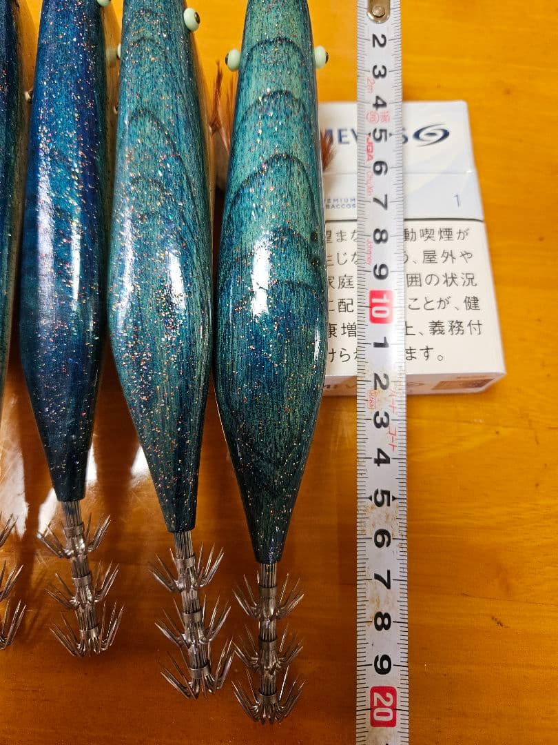 アオリイカ昔ながらの曳きエギです。