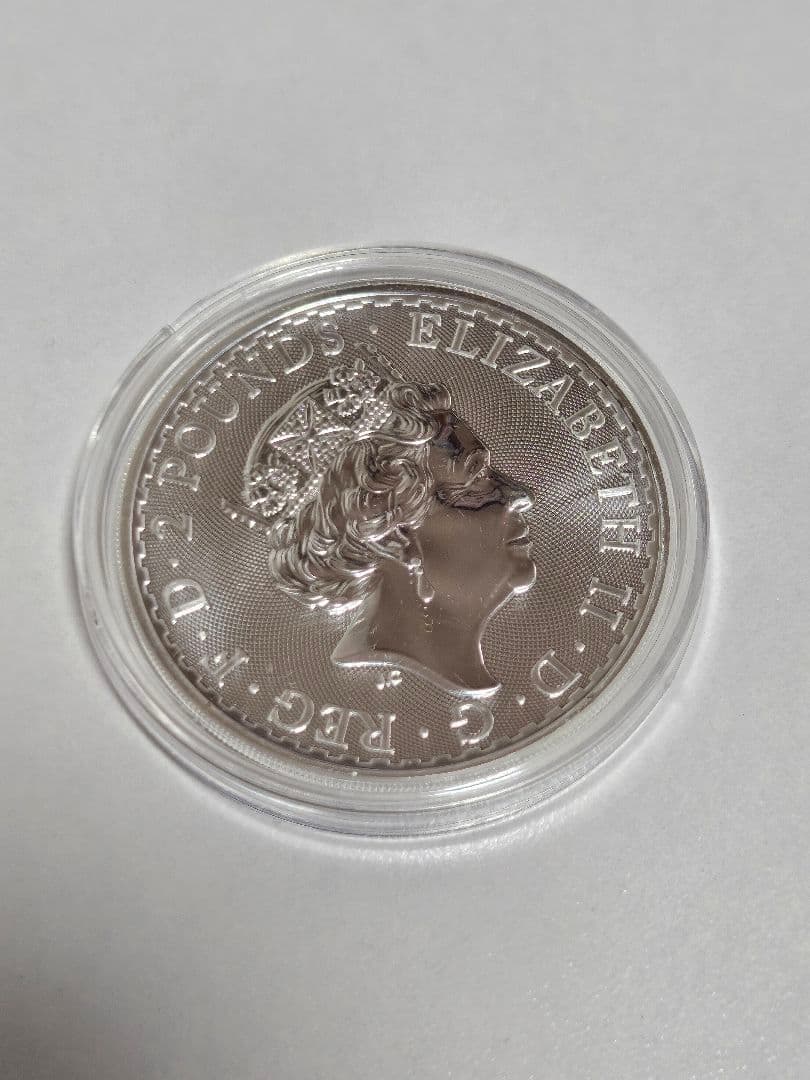 ブリタニア銀貨 1オンス 2020年製 ケース付き