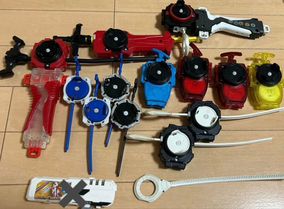 ベイブレード大量まとめ売り ランチャー グリップ レイヤードライバーディスク