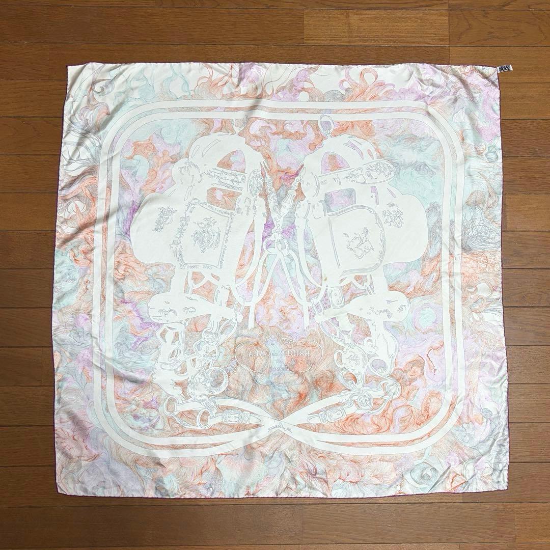 HERMES エルメス カレ90 BRIDES de GALA スカーフ