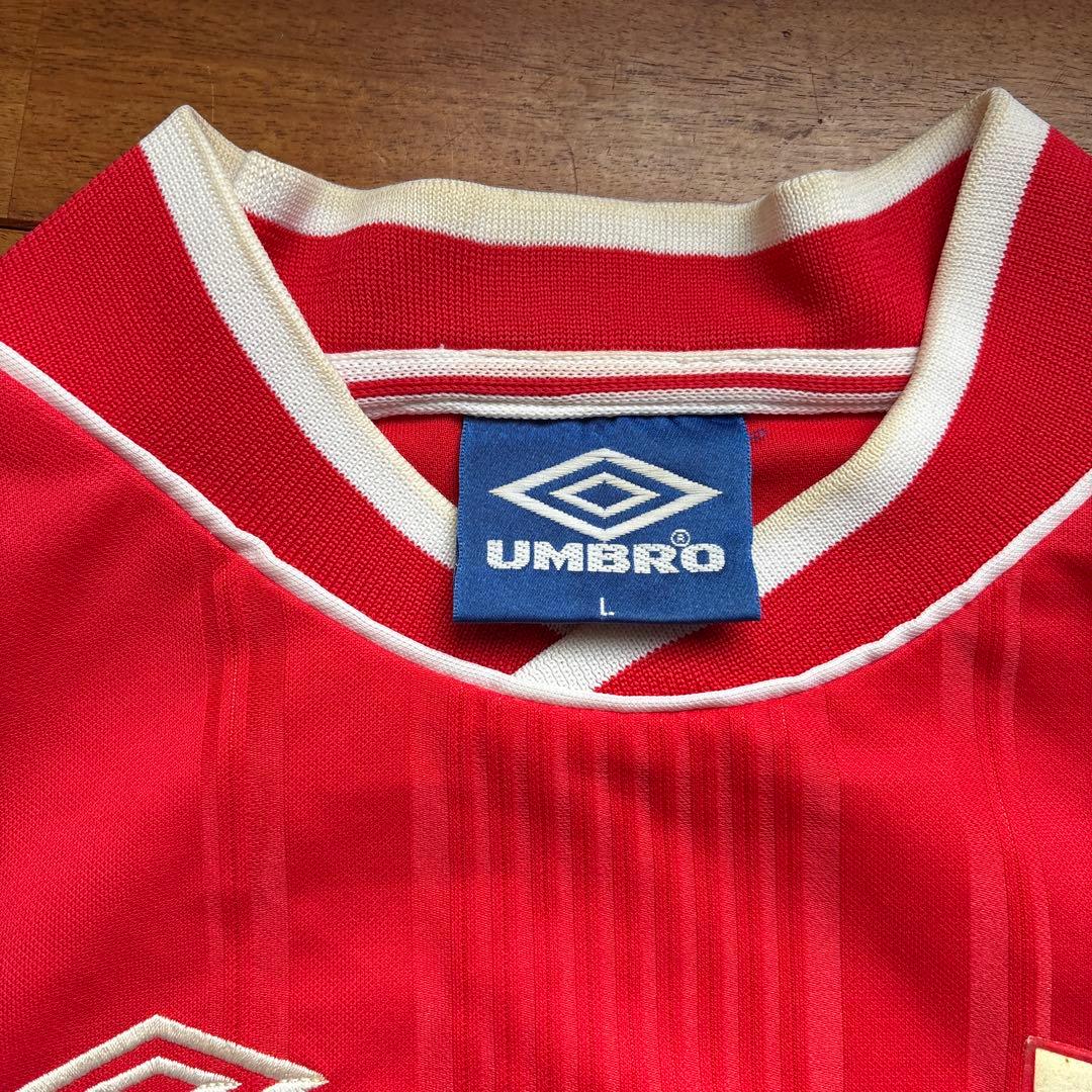 【激レア】90s'/UMBRO×AJAXアヤックス/ユニフォーム/No18/M