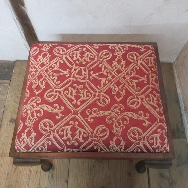 イギリス アンティーク 家具 スツール 猫脚 イス 4605e