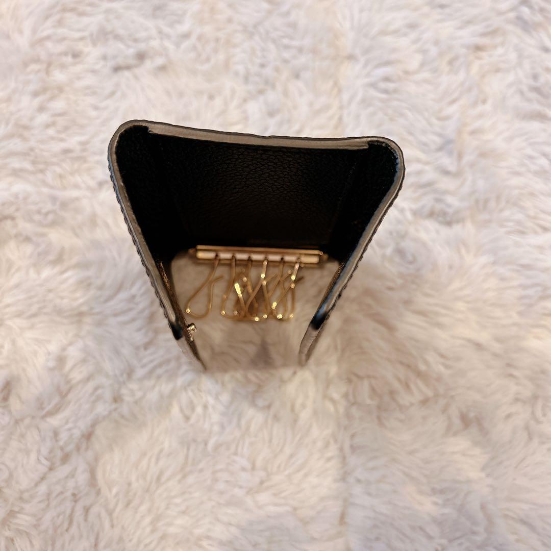 Louis Vuitton キーケース ミュルティクレ 6 ブラック